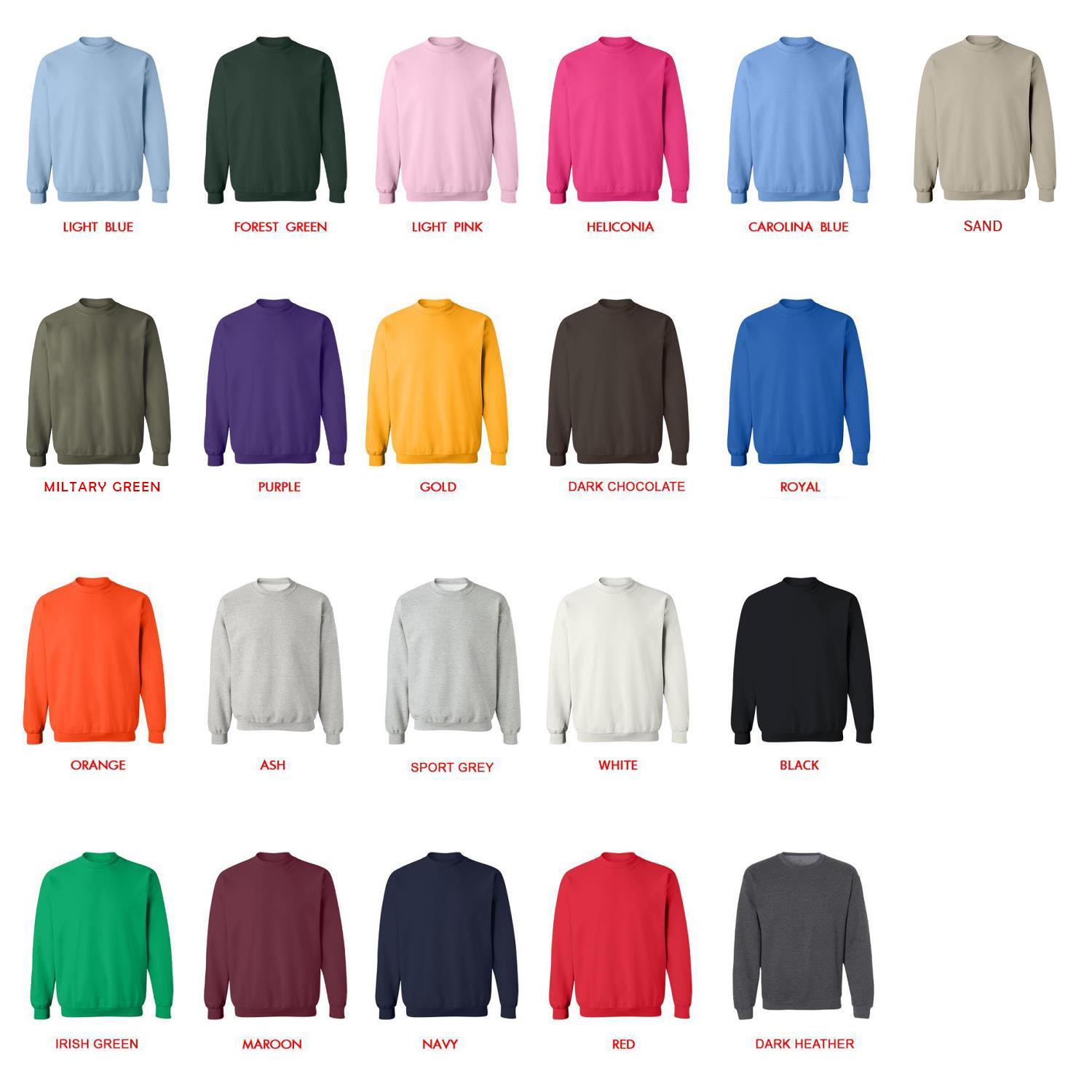 sweatshirt color chart - Sakamoto Days Merch