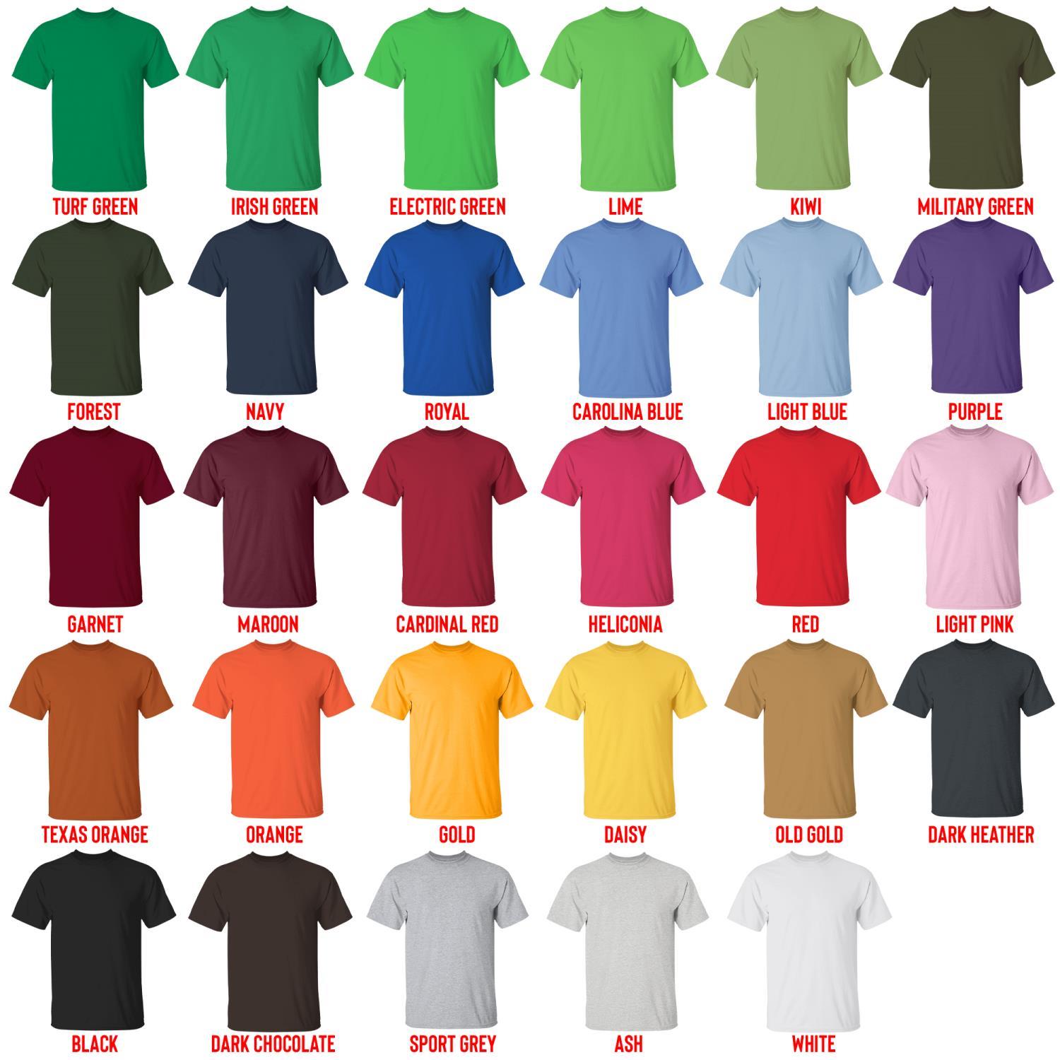 t shirt color chart - Sakamoto Days Merch