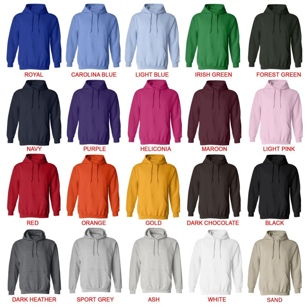 hoodie color chart - Sakamoto Days Merch