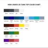 tank top color chart - Sakamoto Days Merch